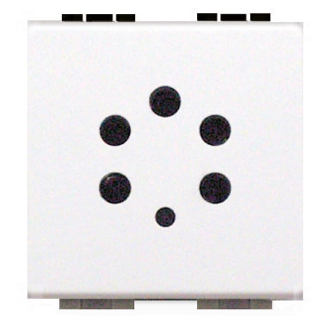 BTICINO - Prise Light Belgacom - raccordement 5 pins - 2 modules - N4237 BTICINO - Prise Light Belgacom - raccordement 5 pins - 2 modules - N4237