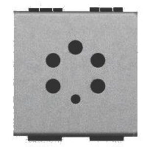 BTICINO - Prise Light Tech Belgacom - raccordement 5 pins - 2 modules - NT4237