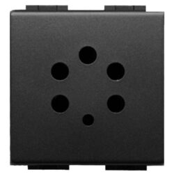 BTICINO - Prise Living Belgacom - raccordement 5 pins - 2 modules - L4237