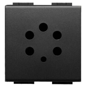 BTICINO - Prise Living Belgacom - raccordement 5 pins - 2 modules - L4237