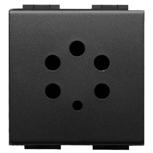 BTICINO - Prise Living Belgacom - raccordement 5 pins - 2 modules - L4237 BTICINO - Prise Living Belgacom - raccordement 5 pins - 2 modules - L4237