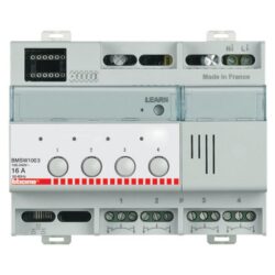 BTICINO - SCS - actuateur BUS 4 x 16A 4 sorties 16A - 6 mod DIN - BMSW1003