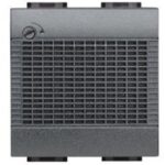 BTICINO - Sonnerie Living - électronique - 12V - 3 tonalités - avec réglage volume - 2 mod - L4355/12