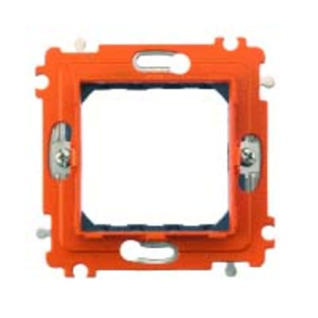 BTICINO - Support Axolute - pour 2 modules - entraxe 57 et 71 mm - fixation à vis - H4702B BTICINO - Support Axolute - pour 2 modules - entraxe 57 et 71 mm - fixation à vis - H4702B