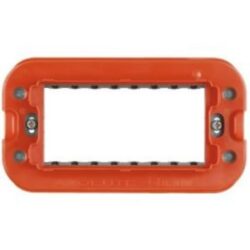 BTICINO - Support Axolute - pour 4 modules - fixation à vis - H4704