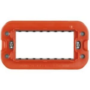 BTICINO - Support Axolute - pour 4 modules - fixation à vis - H4704