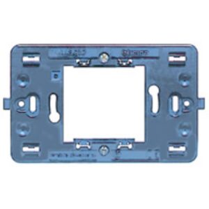 BTICINO - Support Magic - pour 2 modules (carré) - à vis - 503S/2A