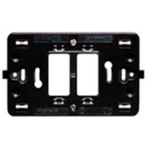 BTICINO - Support Magic - pour 2 modules (espace 3 modules) - à griffes - 500S/23