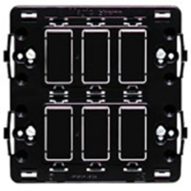BTICINO - Support Magic - pour 2x3 modules - à vis - 506S BTICINO - Support Magic - pour 2x3 modules - à vis - 506S
