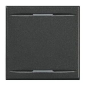 BTICINO - Touche My Home pour Axolute - 2 fonctions - gris foncé - 2 modules - HS4911/2