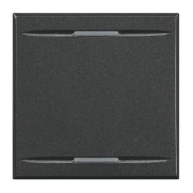 BTICINO - Touche My Home pour Axolute - 2 fonctions - gris foncé - 2 modules - HS4911/2 BTICINO - Touche My Home pour Axolute - 2 fonctions - gris foncé - 2 modules - HS4911/2