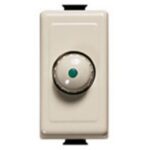 BTICINO - Variateur bouton rotatif/va et vient - 60/500 W - 230V - 1 module - A5702