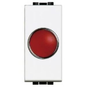 BTICINO - Voyant Light avec diffuseur rouge luminable - N4371R