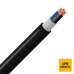 Détails visibles de Câble d’énergie N2XH LS0H Cca noir 0,6/1kV 5G35 pour Câbles CPR Cca