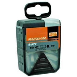 Coffret d embouts Phillips PH3 25 mm 1 4 en plastique transparent