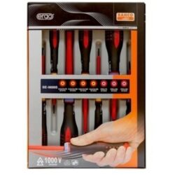 Bahco - Jeu de tournevis ERGO 1000V VDE 7 pcs. (fente 2