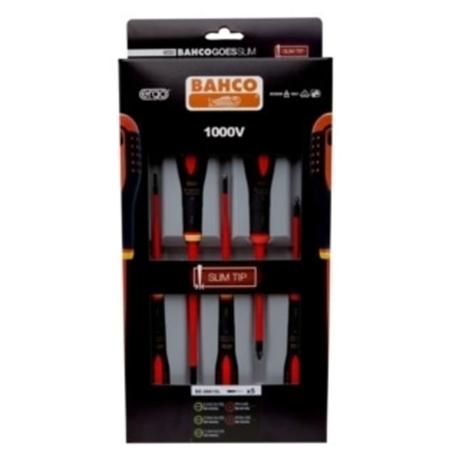 Bahco - Set de tournevis ERGO 5 PCS BE-9881SL / PH - BE-9881SL Bahco - Set de tournevis ERGO 5 PCS BE-9881SL / PH - BE-9881SL