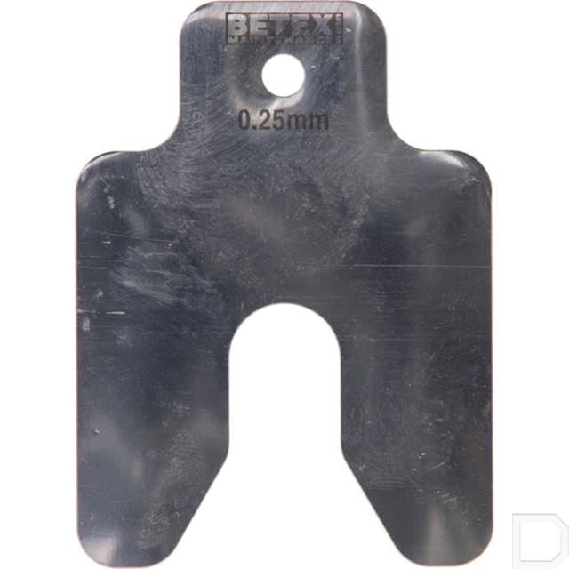 Cale inox AISI 304 M12 50 x 50 x 0,25 mm B050025 – Image 1