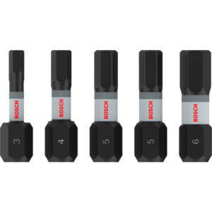 Bosch Professional - 5 Embouts de vissage PRO Impact H3 H4 H5(x2) H6 25 mm - 2608521U59