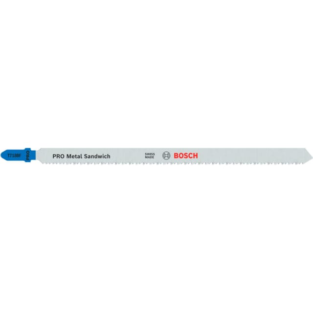 Bosch Professional - 5 Lames scie sauteuse PRO BIM Spécial Métal 180mm Bosch Professional - 5 Lames scie sauteuse PRO BIM Spécial Métal 180mm