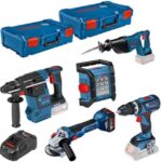 Bosch Professional - 5 Toolkit 18V + 3x PC 18V+GAL+2x X-LB - 0615990M2X