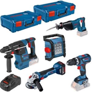 Bosch Professional - 5 Toolkit 18V + 3x PC 18V+GAL+2x X-LB - 0615990M2X