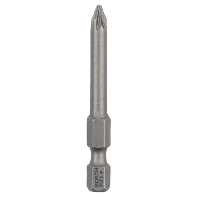 Bosch Professional Embout Pozidriv PZ1 49 mm Embout de vissage Pozidriv PZ1 de 49 mm avec queue hexagonale