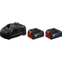 Détails visibles de Chargeur et batteries 18 V 5 Ah GAL 1880 CV pour Batteries pour outillage