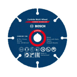 Bosch Professional - Carbide Multi Wheel 76 x 1 x 10 mm - 2608901196