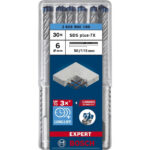 Bosch Professional - Foret SDS plus-7X 30pcs 6x50x115mm - 2608900180