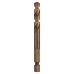 Détails visibles de Foret de centrage HSS-Co 7,15 x 80 mm pour scie trépan pour Foret de centrage