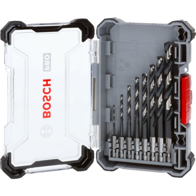 Bosch Professional - Foret metal HEX Impact Control HSS 8-pieces Set (Snap-Boxx) - 2608577146 Bosch Professional - Foret metal HEX Impact Control HSS 8-pieces Set (Snap-Boxx) - 2608577146