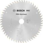 Bosch Professional - Lame pour scie circulaire ACCU Standard for Aluminium 165x20x1.8/1.3x54T - 2608837763