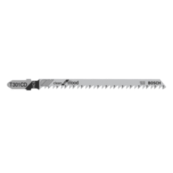 Bosch Professional - Lames de scie sauteuse T301 CD Clean for Wood