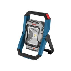 Projecteur de chantier sans fil 18V GLI, configuration visible