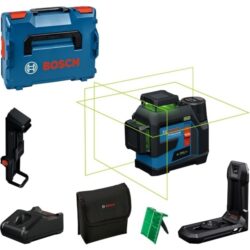 Laser lignes 360° vert GLL CG, IP65