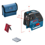 Bosch Professional - Laser croix/point GCL 25 Professional + 4 piles AA