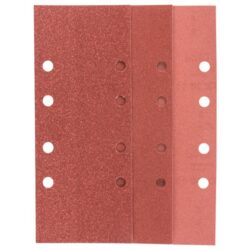 Feuilles abrasives perforées 93x230 pour ponceuse 2607019499