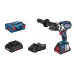 Bosch Professional - Perceuse-Visseuse à percussion sans fil GSB 18 V-110C 2x proCore18V 4