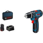 Bosch Professional - Perceuse-Visseuse sans fil GSR 12 V-15 (C&G BVK 2x 2