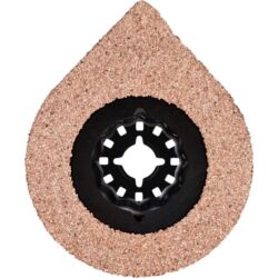 Détails visibles de Lame carbure Starlock pour joints carrelage pour Lame