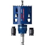 Bosch Professional - Starterkit Scie cloche 68mm Tough Material + Marqueur trous profonds - 0615997674