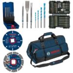 Bosch Professional - TOOLBAG + SET CONTRUCTION UNIVERSEL - 061599760Y