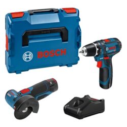 Bosch Professional - Toolkit sans fil - GSR 12-15 + GWS 12V-76 2x 2