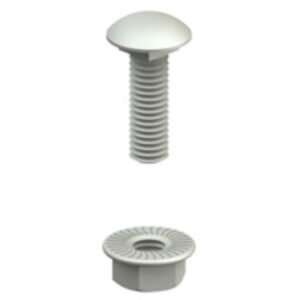 CABLOFIL - BTRCC6/20EZ-BOULON TETE RONDE 6X20 - CM801011