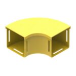CABLOFIL - Coude 90° Fiber Raceway avec couvercle - pour profilés de largeur 50 mm x hauteu - TC1279-77A