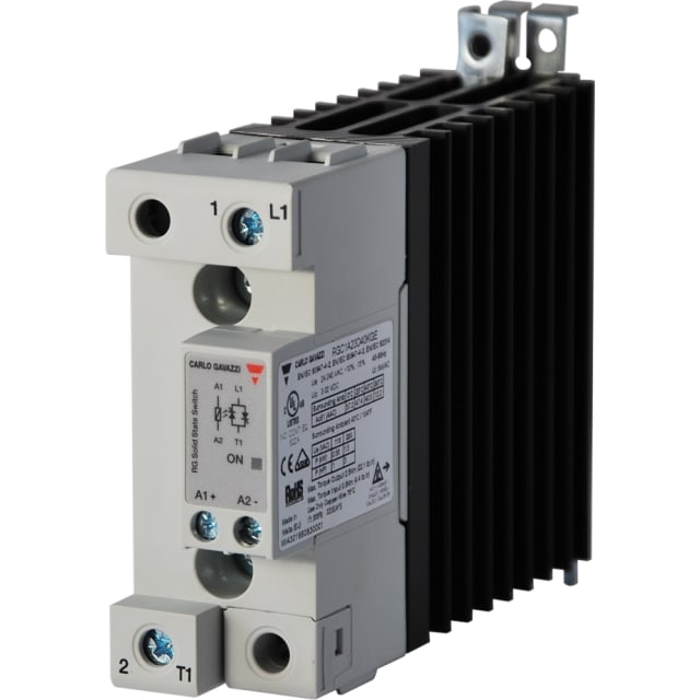 CARLO GAVAZZI - CONTACTEUR STATIQUE 1PH 230V CMD CC ZERO DE TENSION 40A - RGC1A23D40KGE CARLO GAVAZZI - CONTACTEUR STATIQUE 1PH 230V CMD CC ZERO DE TENSION 40A - RGC1A23D40KGE