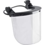 CATU - Ecran facial avec ruban caoutchouc pour fixation sur casque - MO284