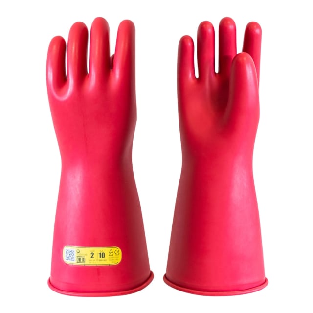 CATU - Gants isolants classe 2 - tension d'utilisation 17KV - taille 10 - CG20CR CATU - Gants isolants classe 2 - tension d'utilisation 17KV - taille 10 - CG20CR
