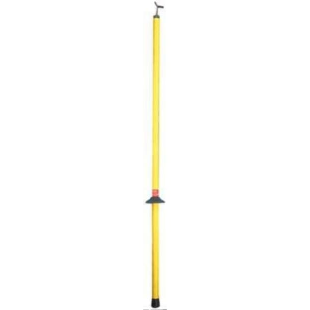 Perche de manœuvre isolante CATU CM451 Perche isolante jaune avec poignée et embout noir pour manœuvre électrique 17,5 kV 1,5 m